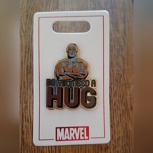 Marvel Drax 'Do You Need a Hug' Enamel Pin